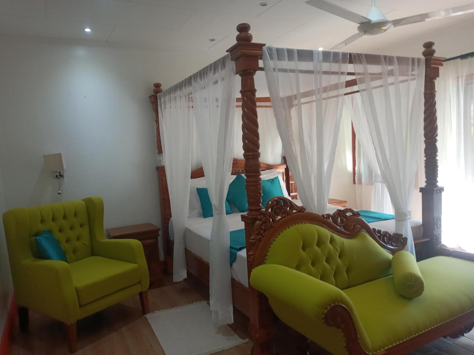Benjamine'S Guesthouse La Digue Buitenkant foto