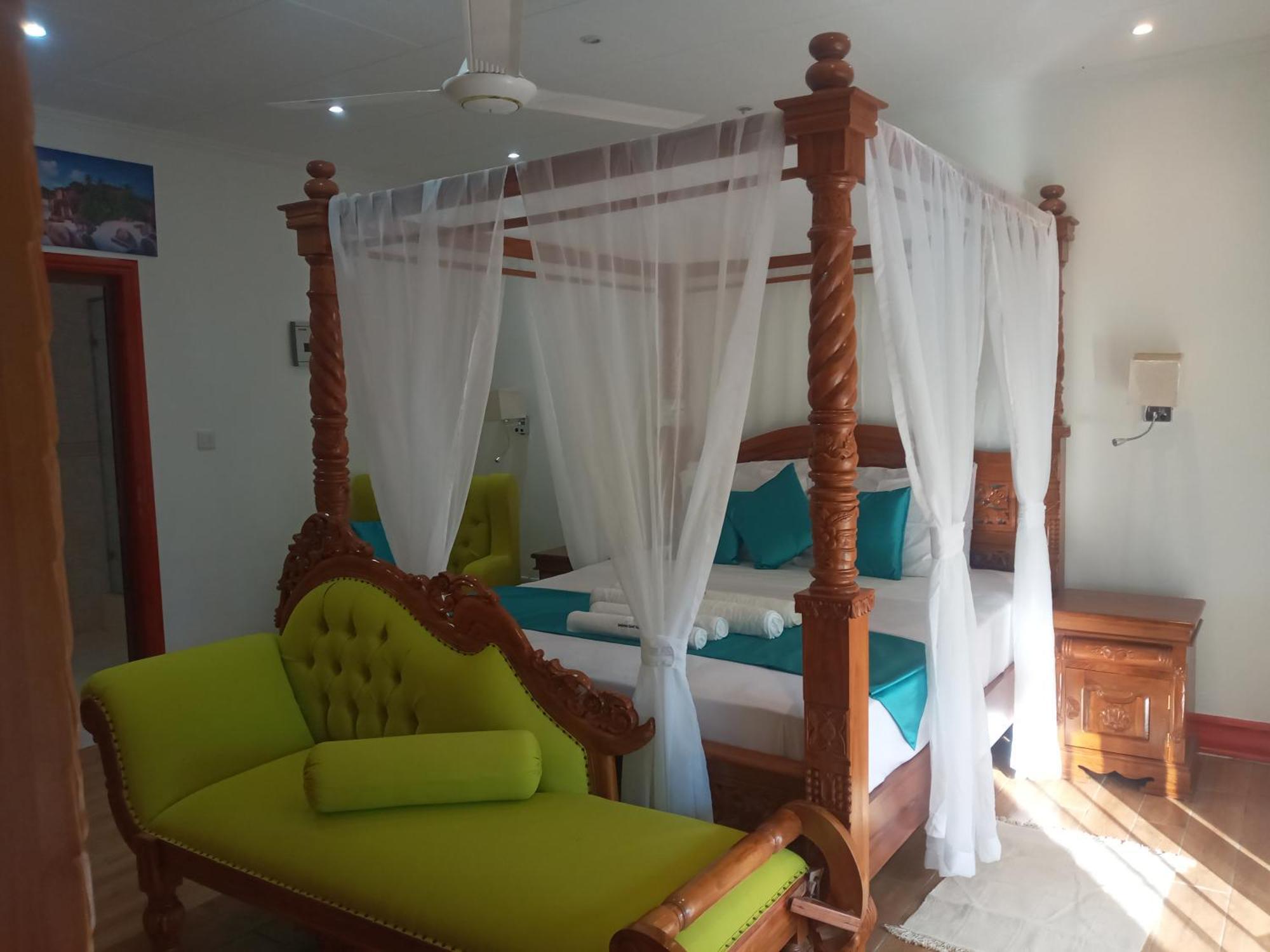 Benjamine'S Guesthouse La Digue Buitenkant foto